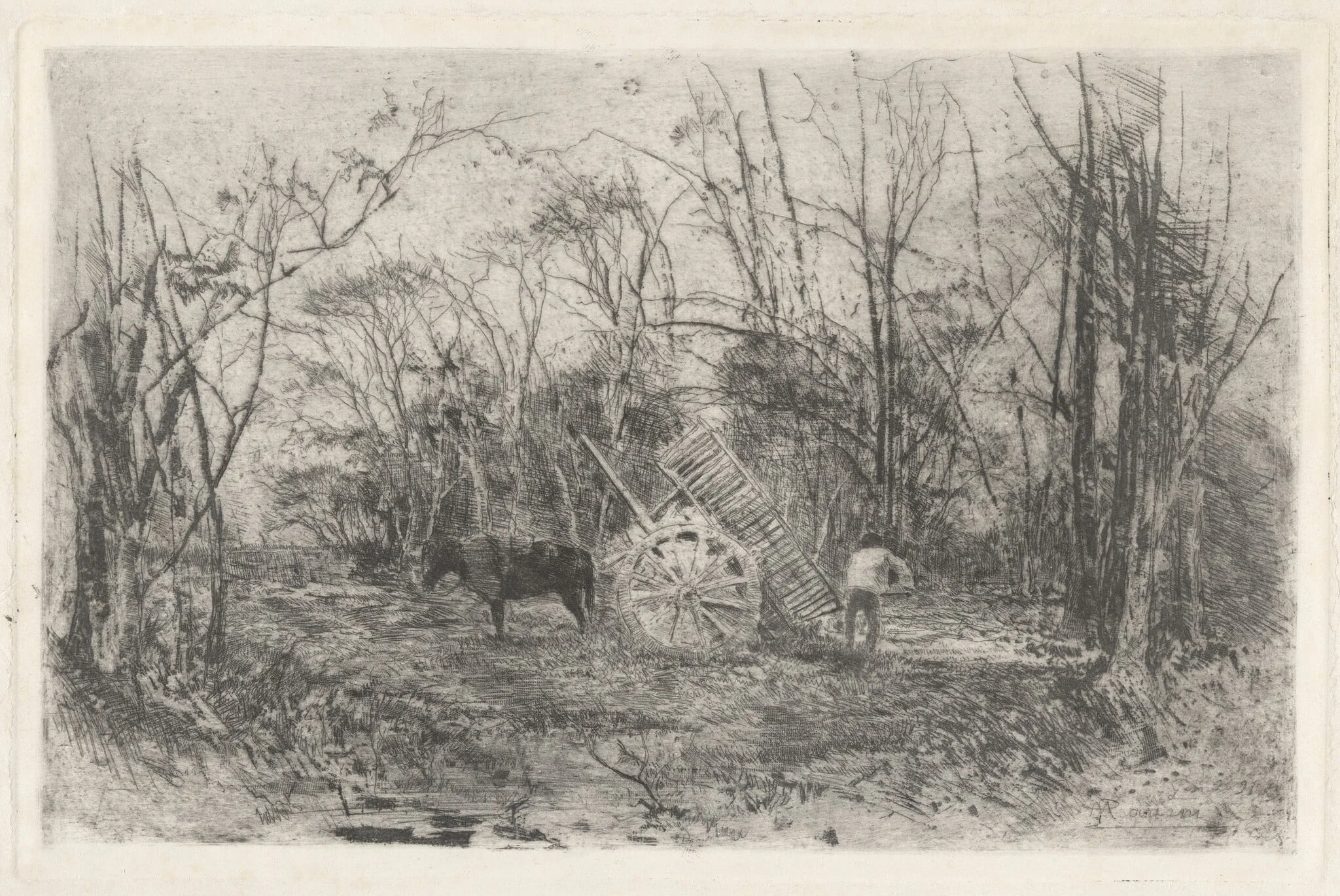 Workers in the Countryside, detail