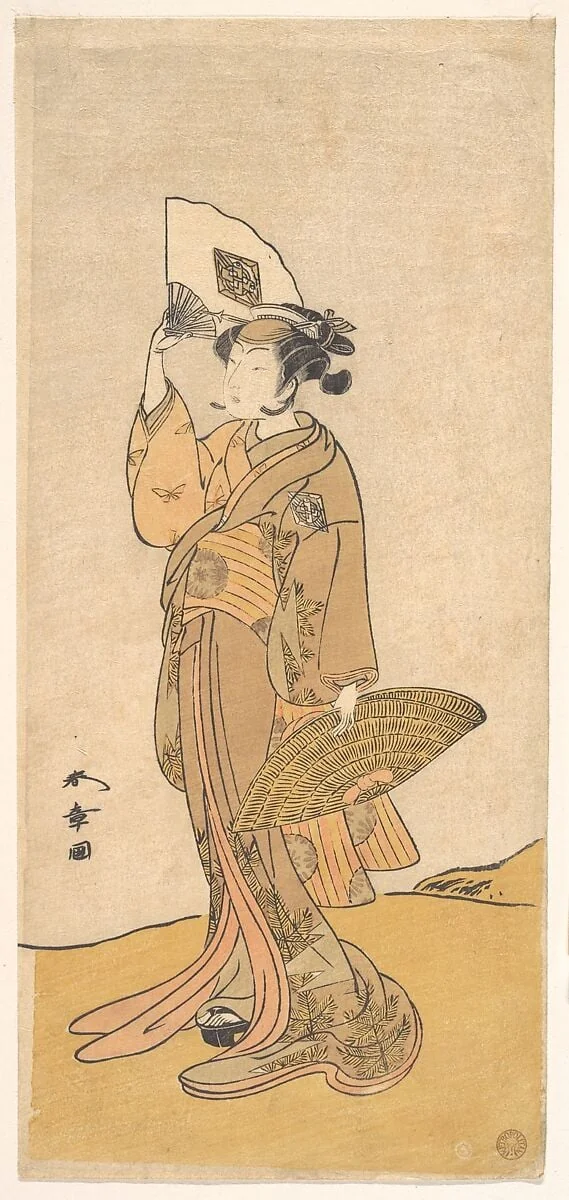 初代中村松江|Kabuki Actor Nakamura Matsue, detail