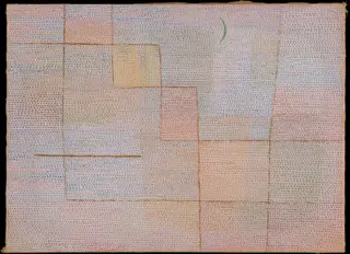 Clarification, by Paul Klee, oil, 1932