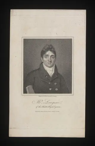 Mr Lovegrove of the Theatre Royal Lyceum, by Samuel Freeman, 1