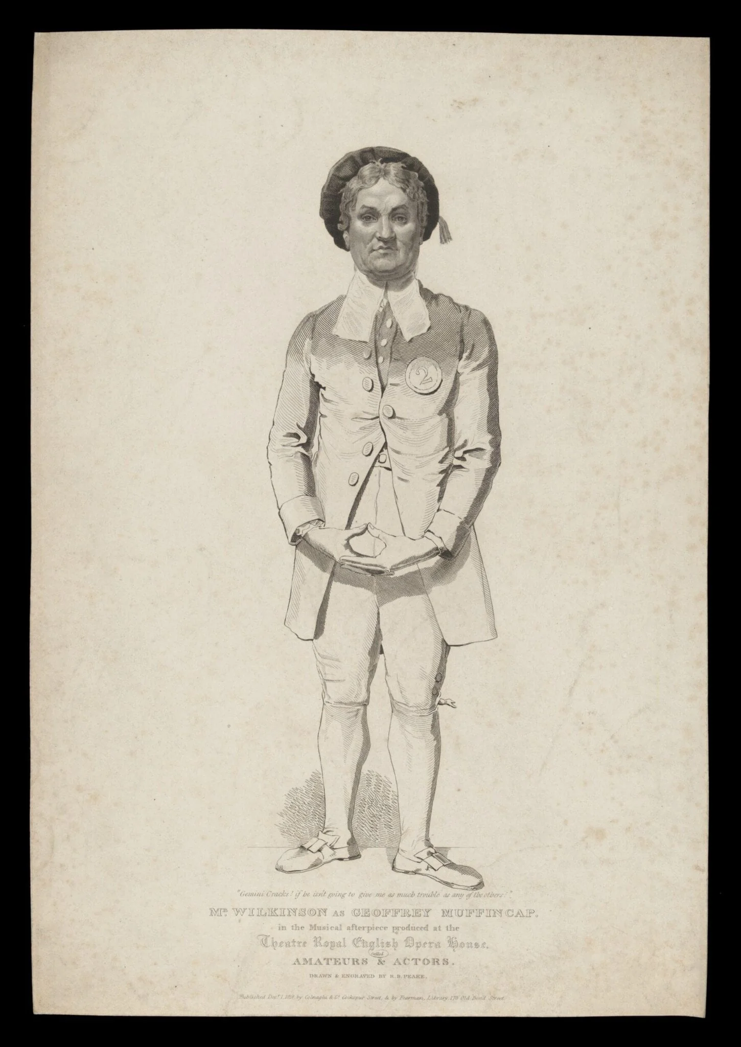 H Beard Print Collection, detail