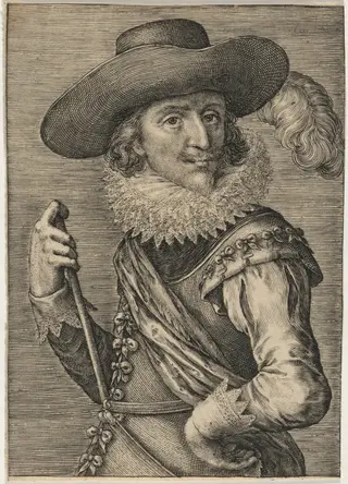 Henry de Vere, Eighteenth Earl of Oxford, by John Payne, ink, 1627