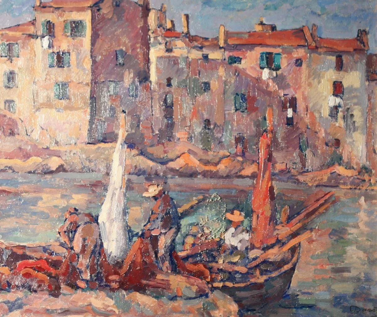 Peisaj venețian, detail