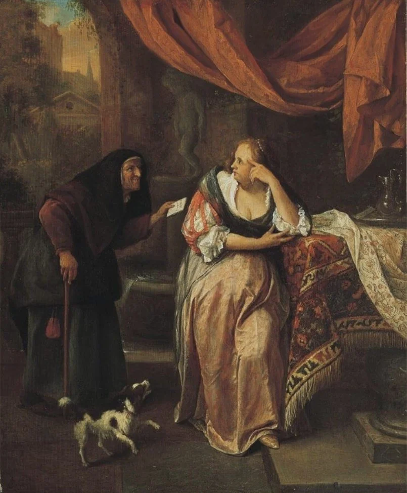 Bathsheba, detail