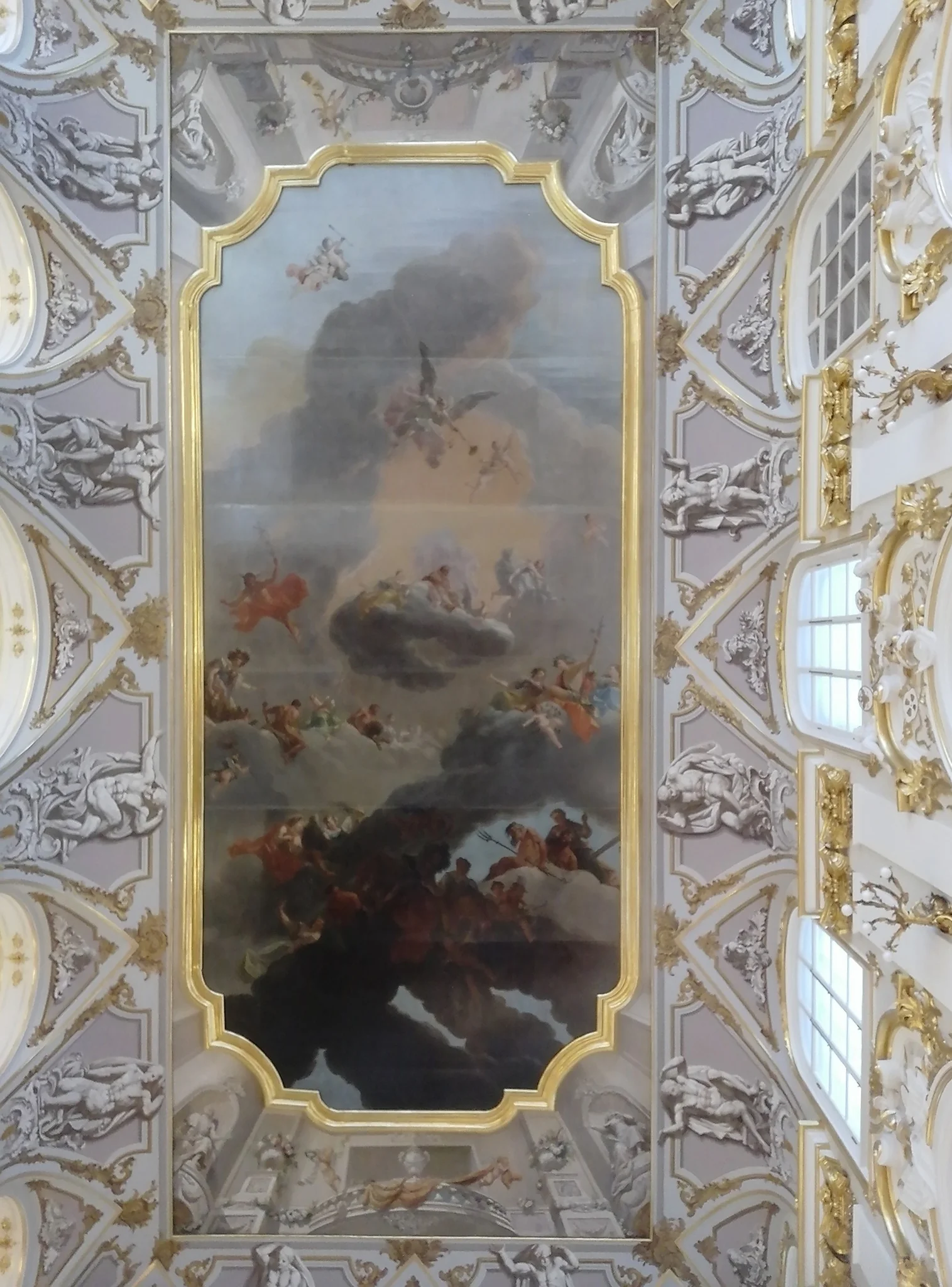 Olympus (plafond), detail