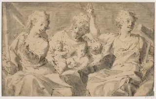 Faith, Hope and Charity, by Cornelis van Haarlem, 1585