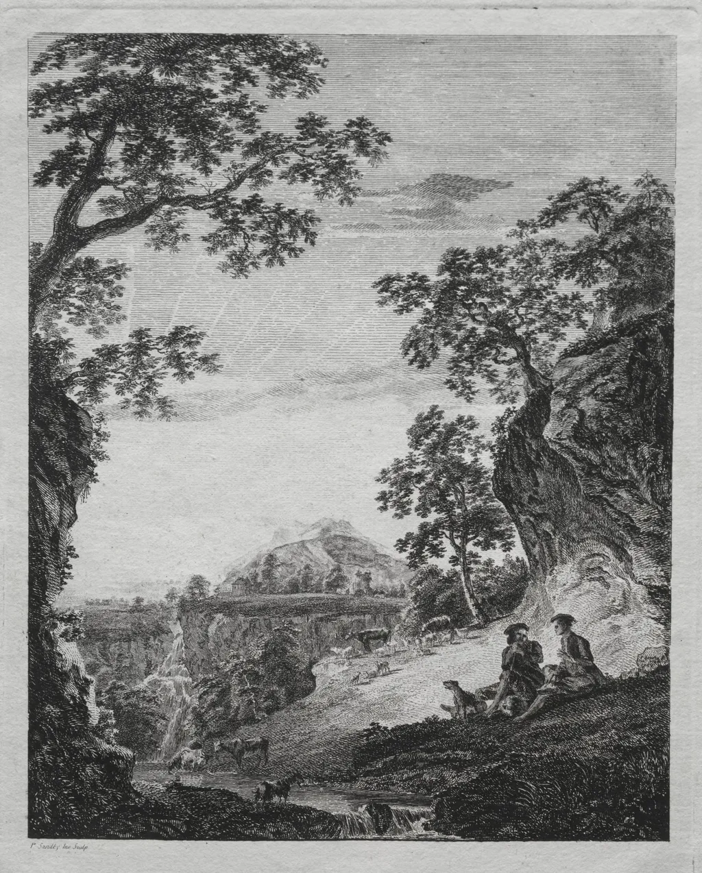 Patie and Roger, by Paul Sandby, 1758