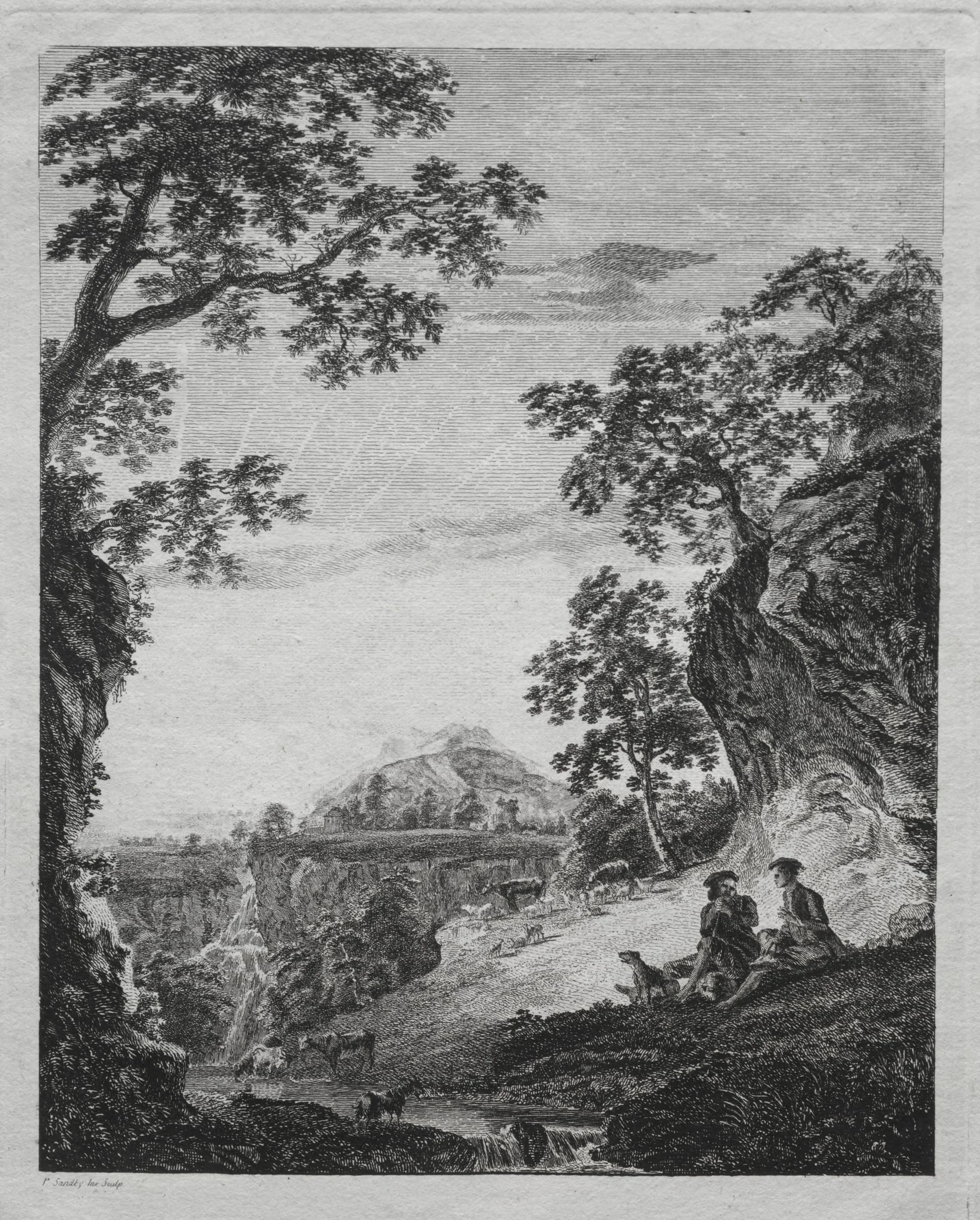 Patie and Roger, detail