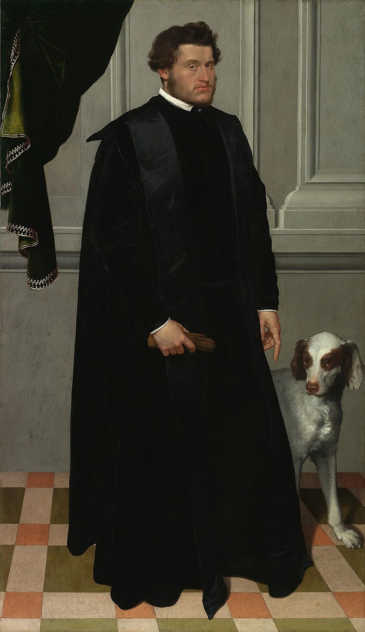 Portrait of Ludovico Madruzzo, detail