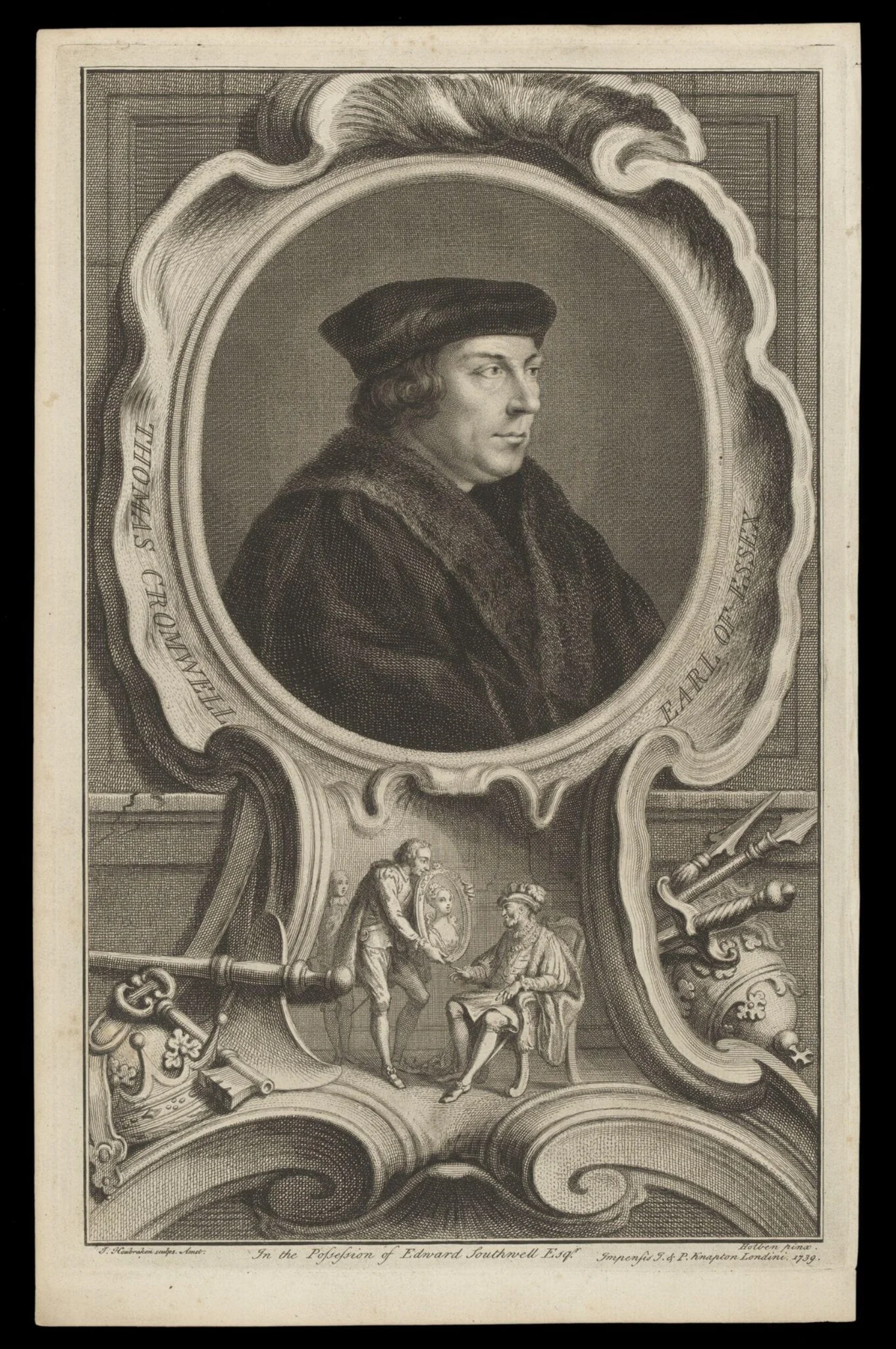 H Beard Print Collection, detail