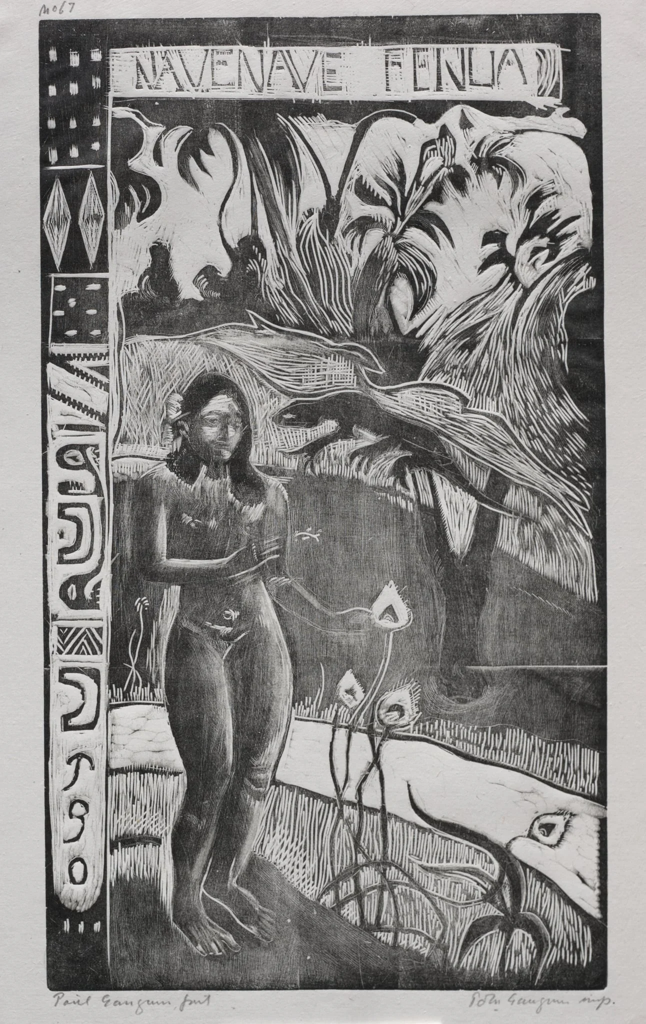 Tahitian Series: Land of Delights, detail