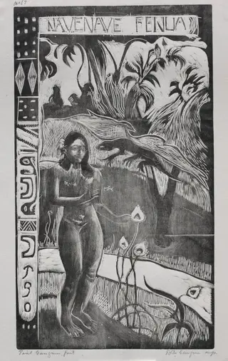 Tahitian Series:  Land of Delights, by Paul Gauguin, 1894