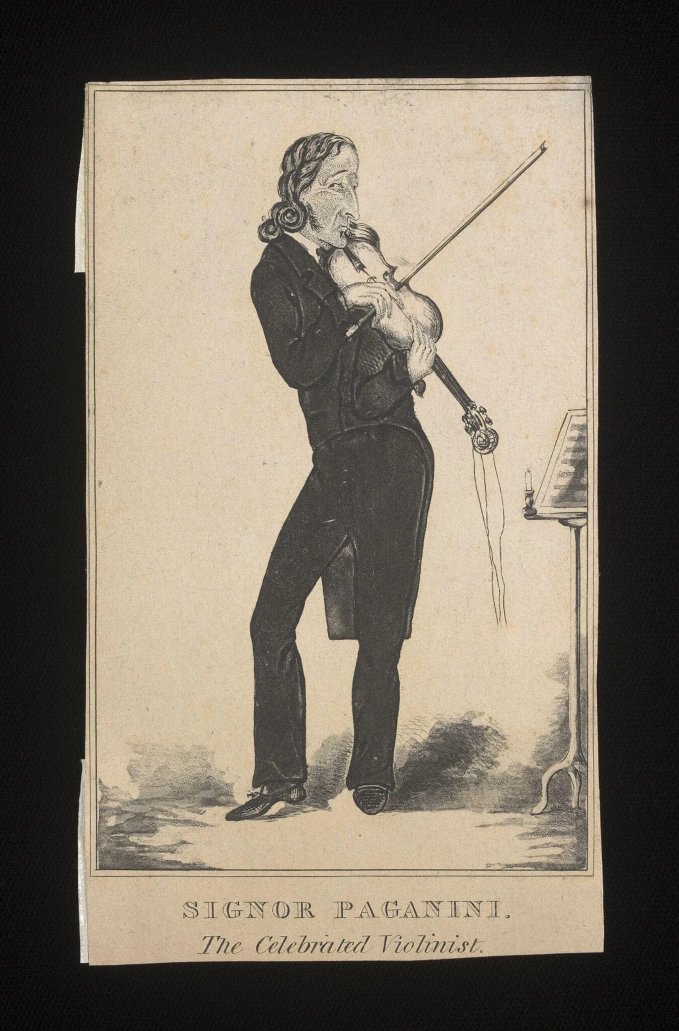 Signor Paganini, detail
