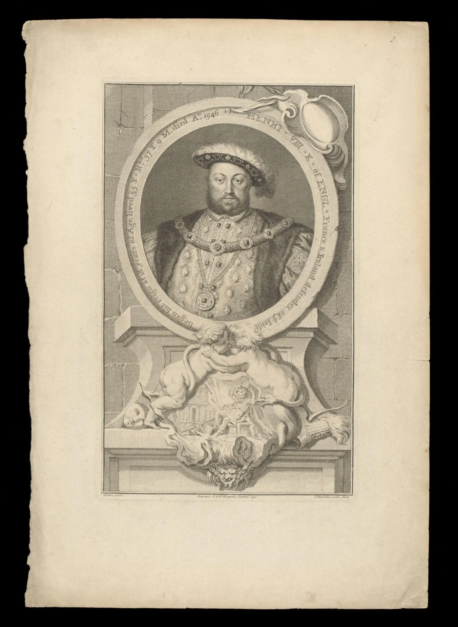 H Beard Print Collection, detail