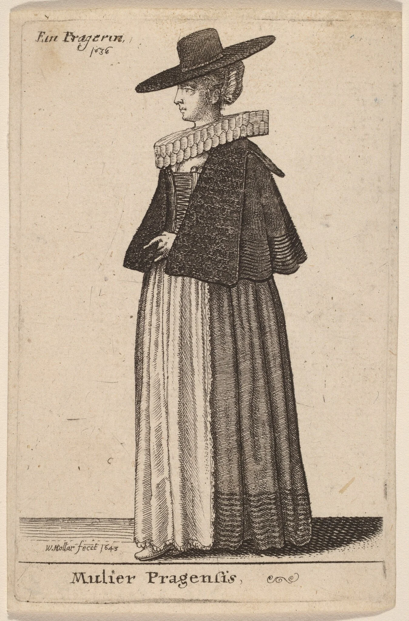 Mulier Pragensis, detail