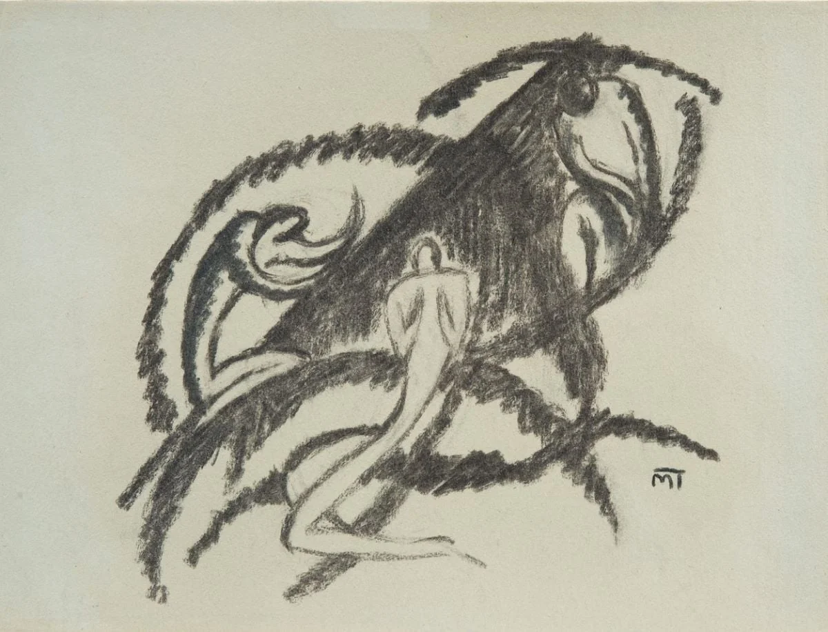 Compoziție I, detail