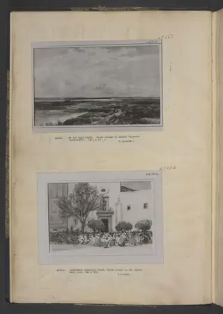 On the East Coast, by Edmund Morison Wimperis, watercolor, 1855