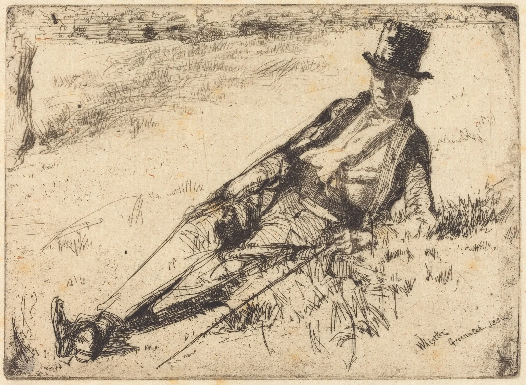 Greenwich Pensioner, detail