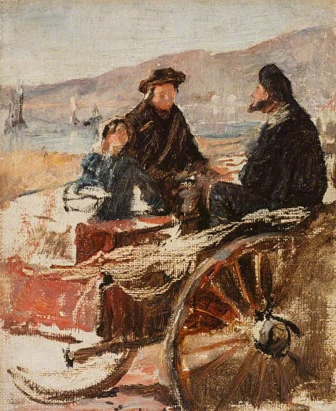 The Sailor's Yarn, detail