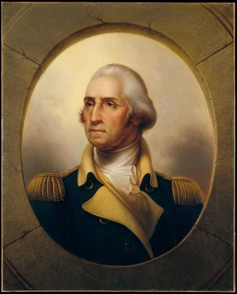 George Washington, detail