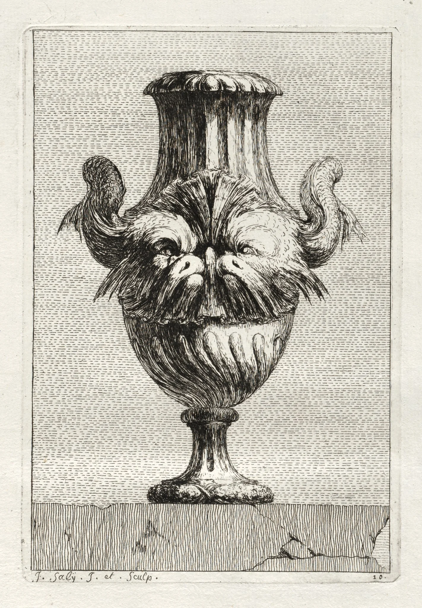 Suite of Vases: Plate 10, detail