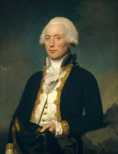 Captain Robert Calder, by Lemuel Francis Abbott, oil, 1788