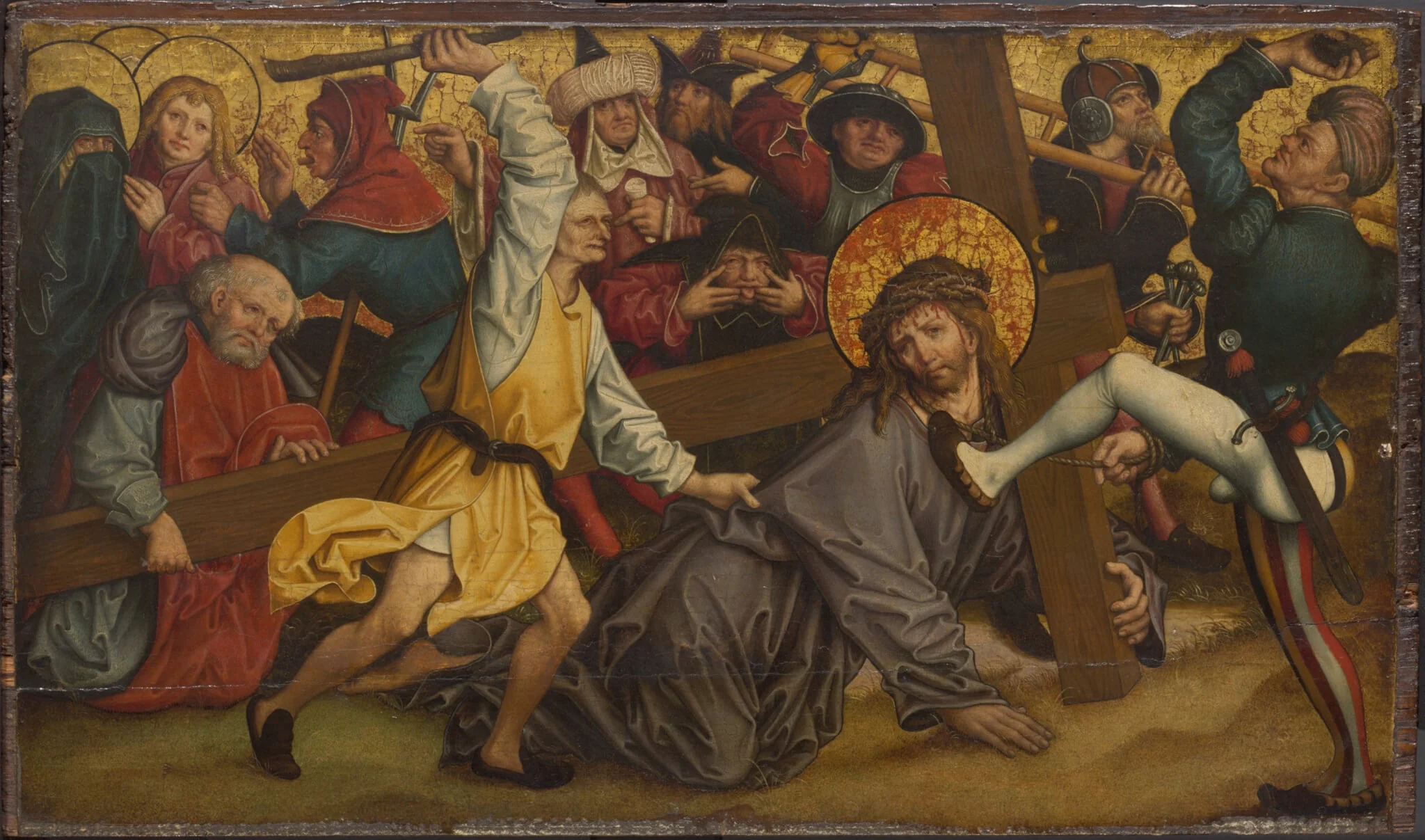 Christ Carrying the Cross, detail