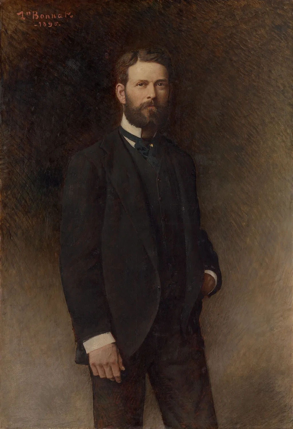 Portrait of Henry Field, by Léon Bonnat, oil, 1898