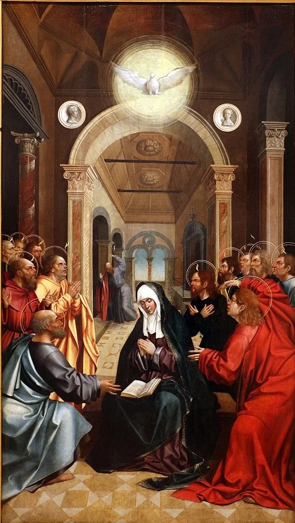Pentecostes, detail