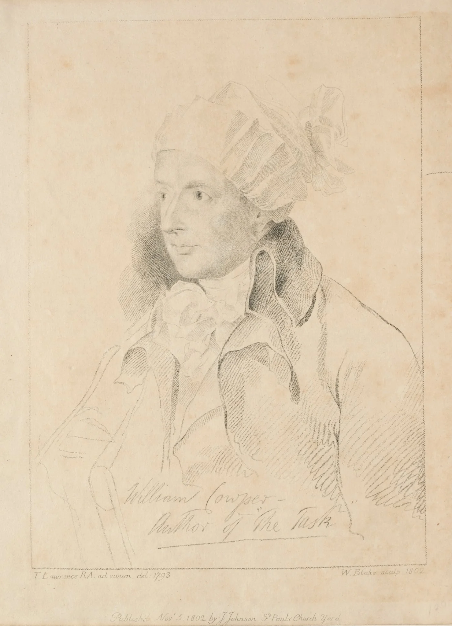 William Cowper, detail