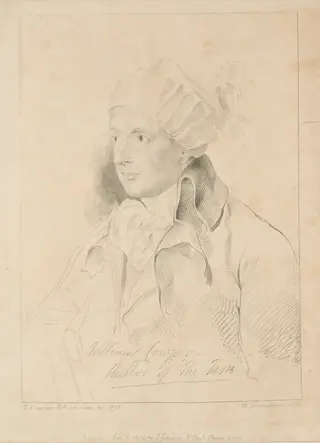 William Cowper, by William Blake, 1802