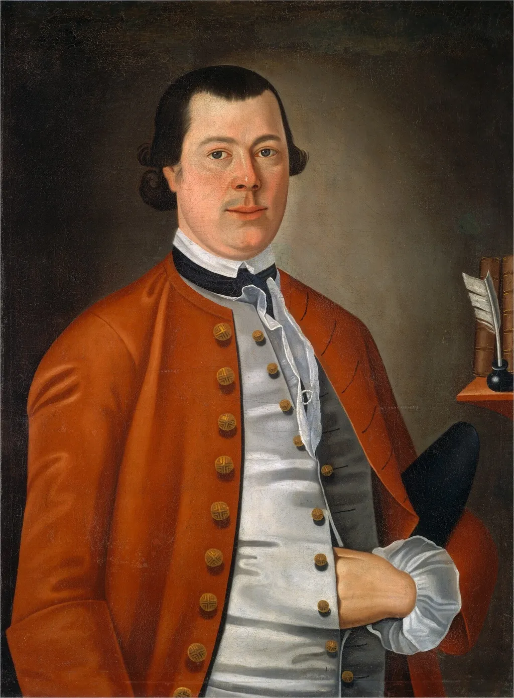 John Lothrop, by John Durand, oil, 1770
