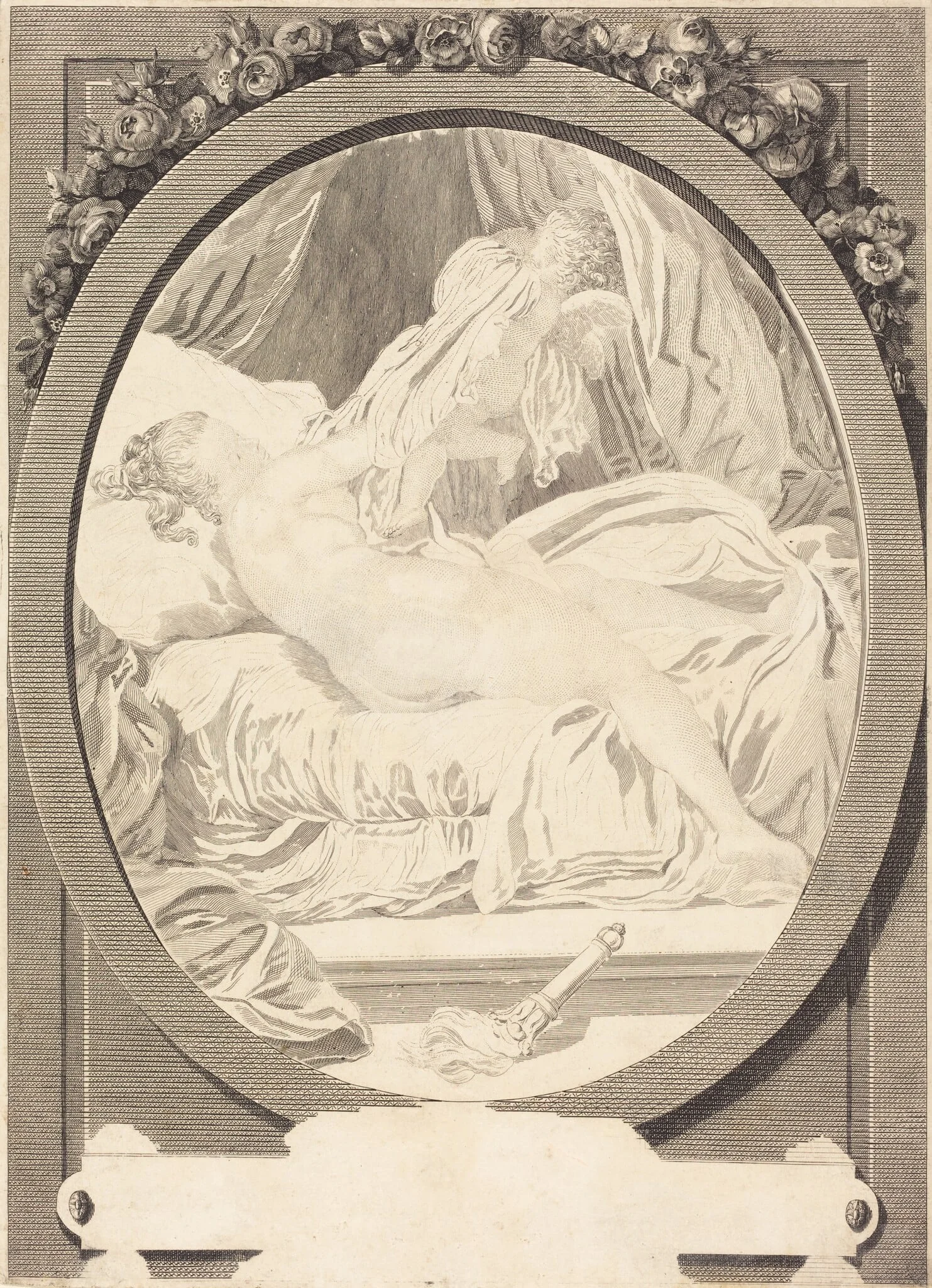 La Chemise enlevée, detail