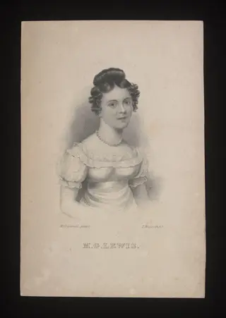 M. G. Lewis, by Thomas A. Woolnoth, 1850