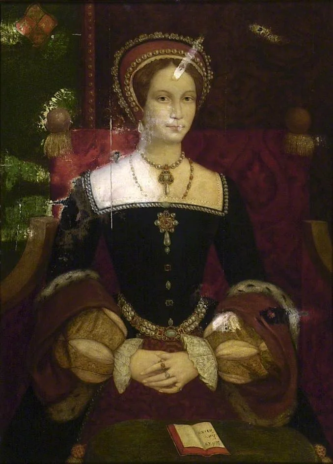 Princess Mary Tudor, detail
