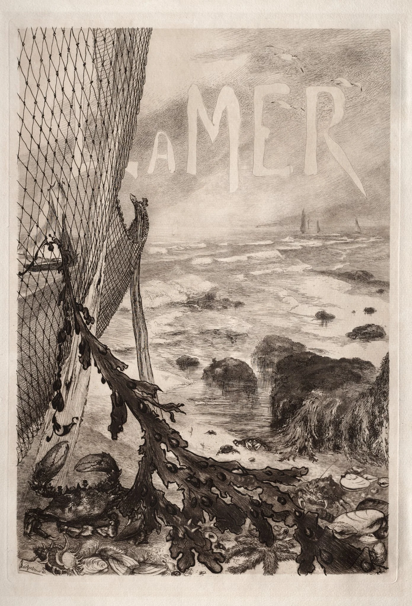 The Sea, detail
