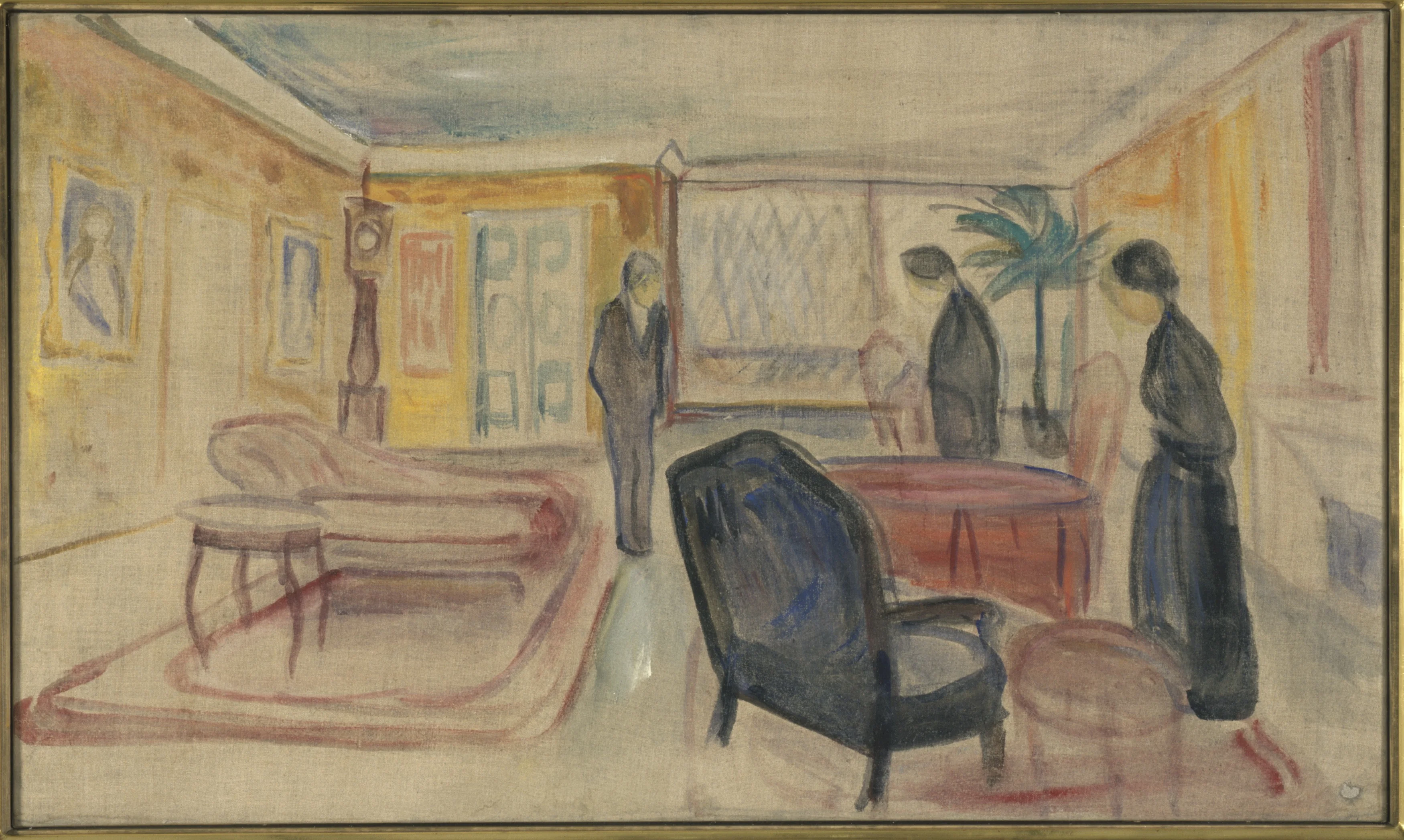 Set Design for Henrik Ibsen's "Ghosts", detail