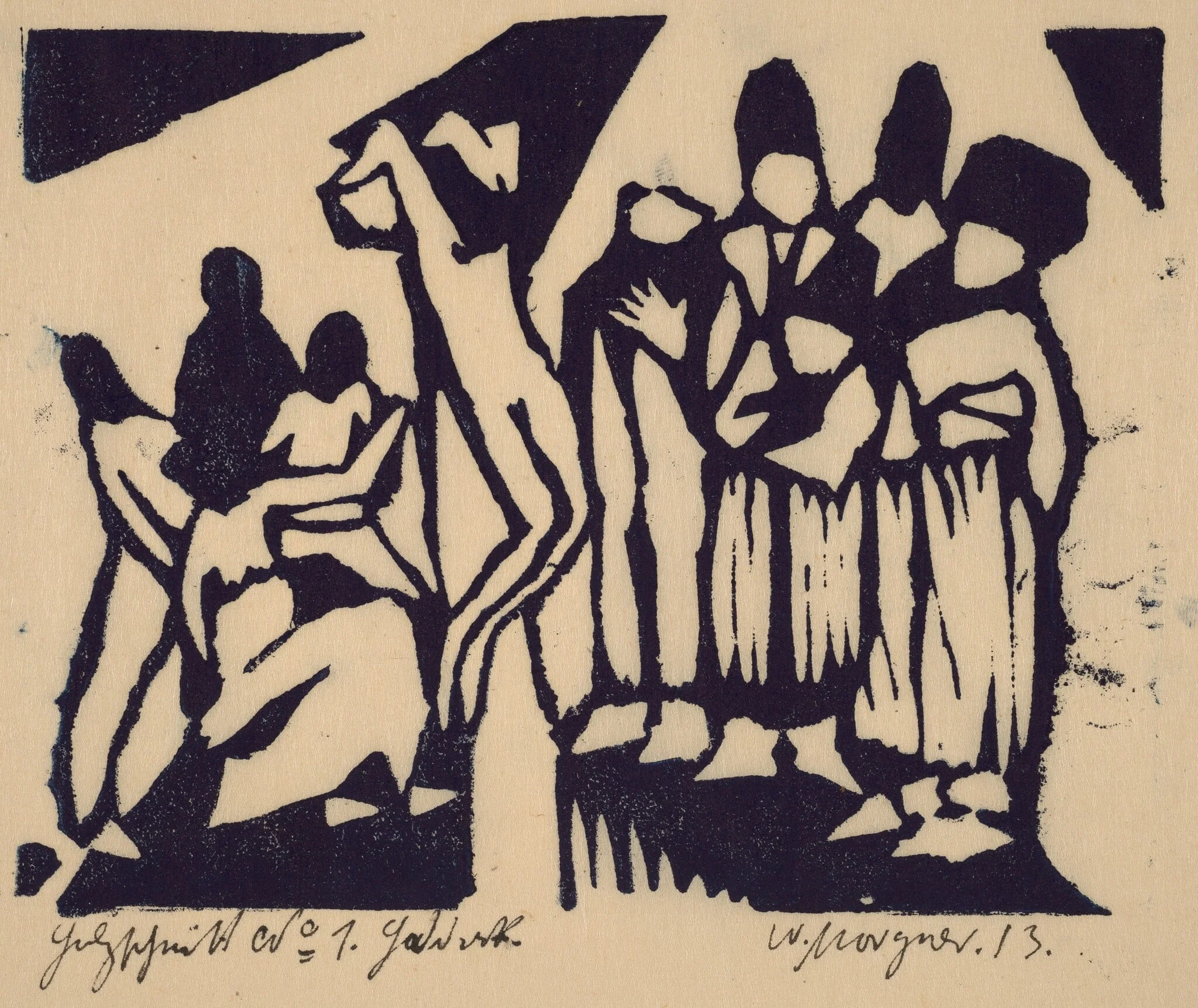 Crucifixion I, detail