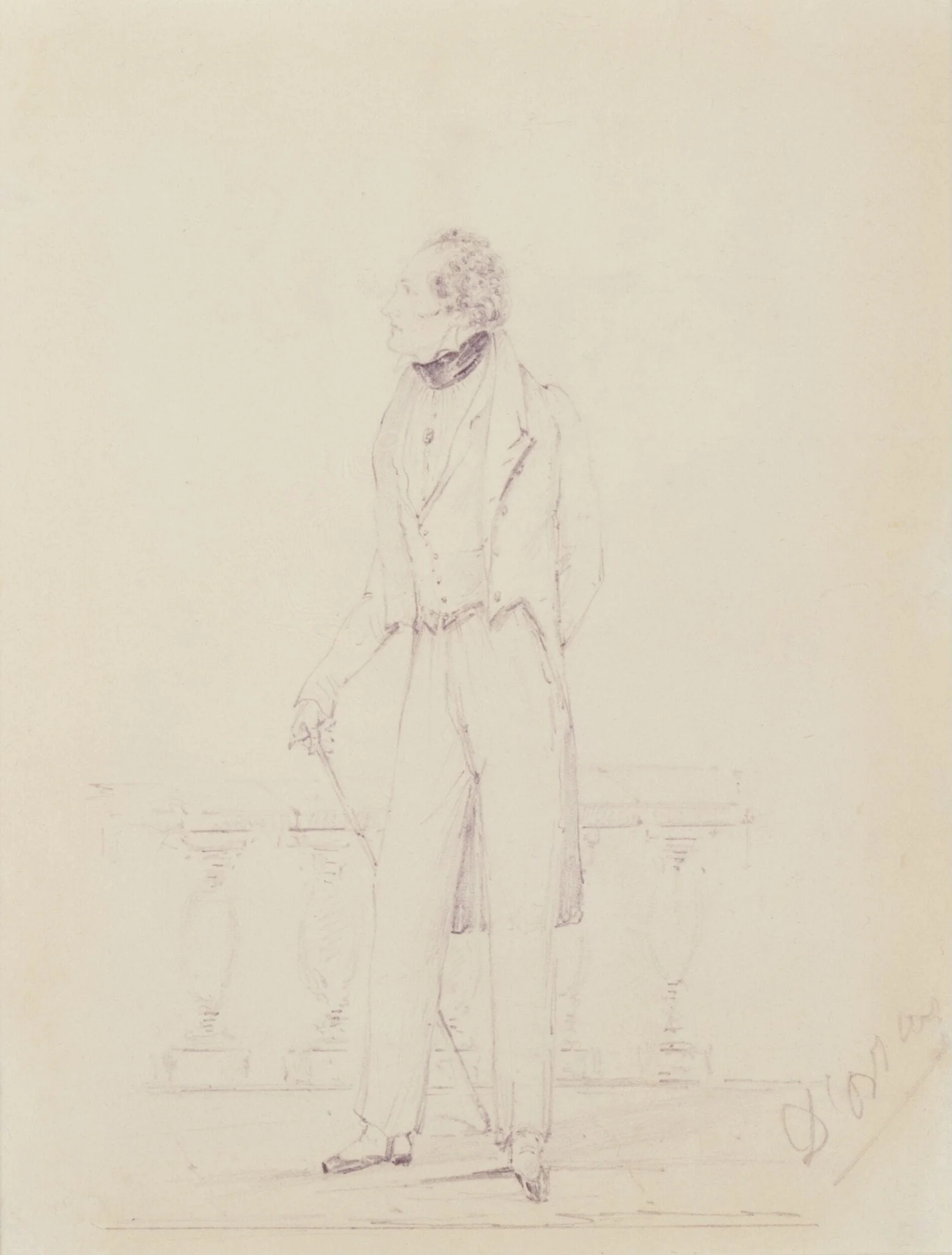 Lord Byron (1788-1824), detail