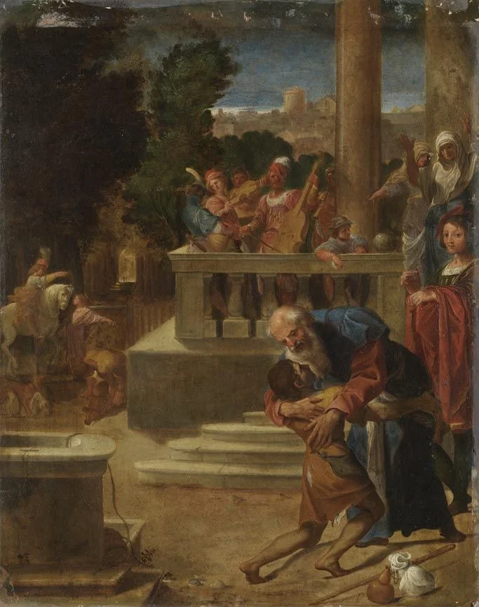 Der verlorene Sohn, detail