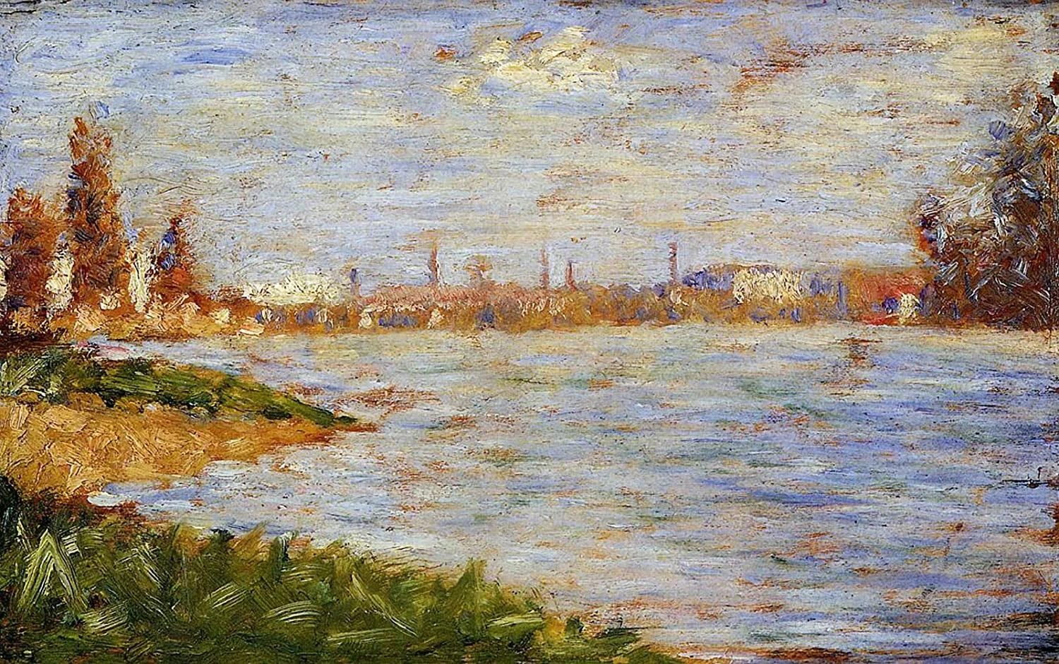 The Riverbanks, detail