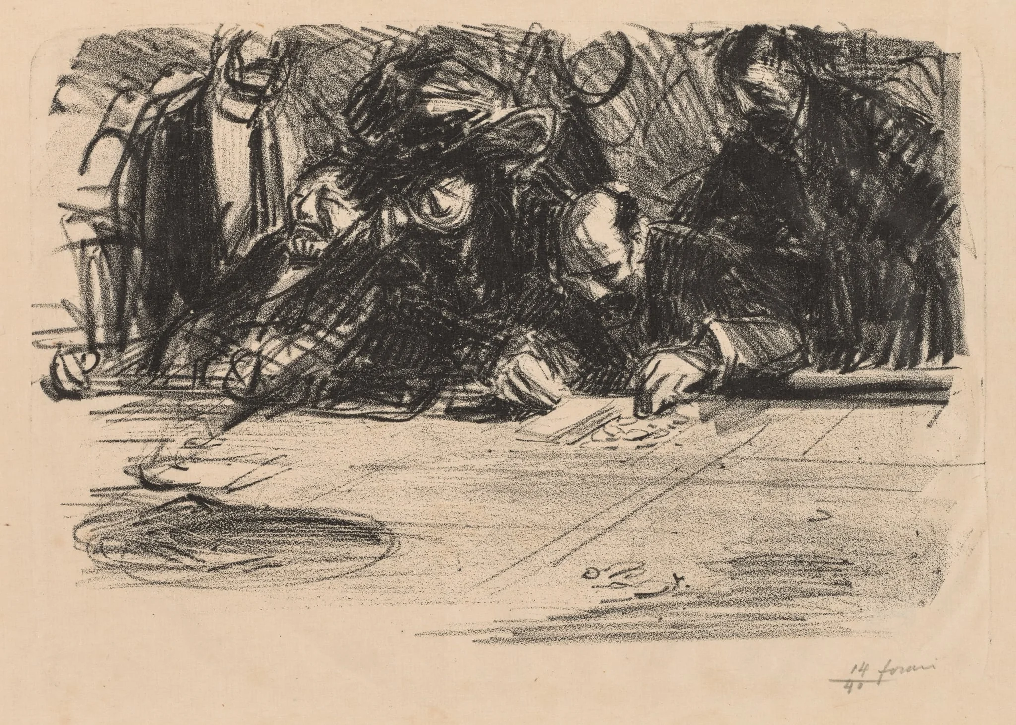 Groupe de joueurs, detail