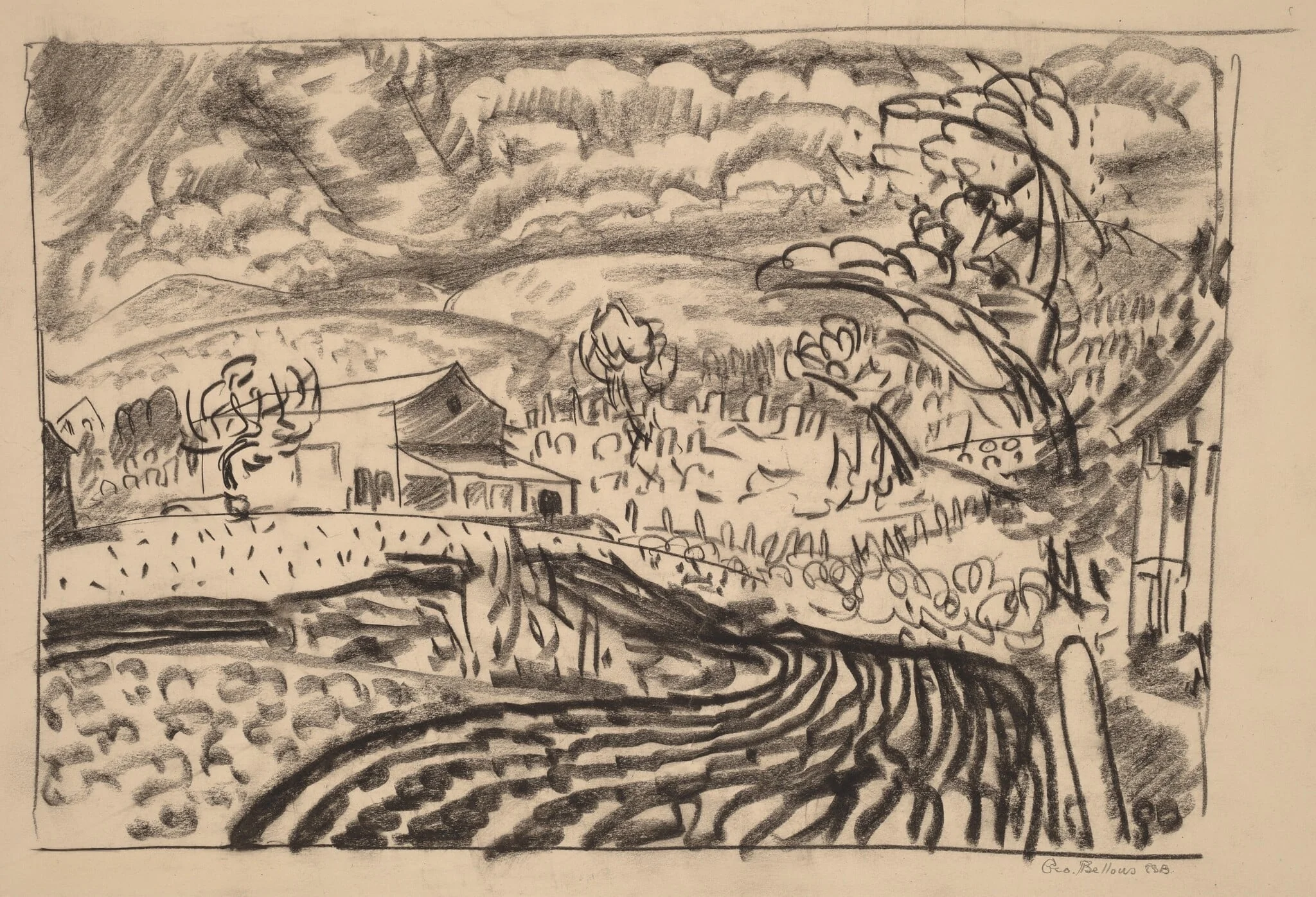 Woodstock Road, Woodstock, New York, detail