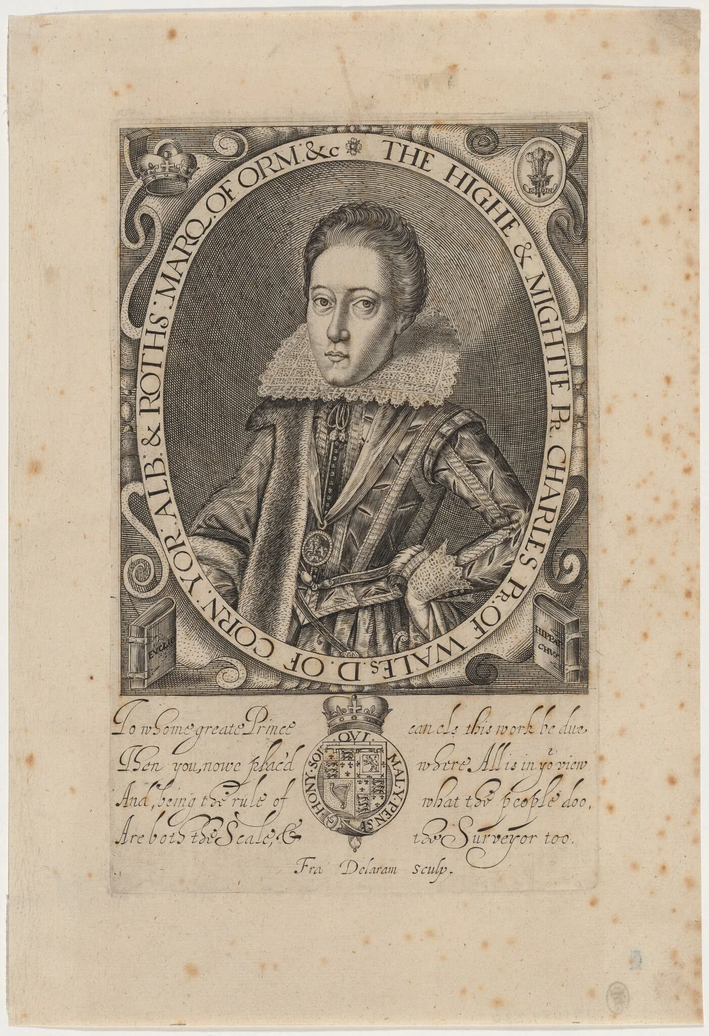 Charles Prince of Wales (Charles I), detail