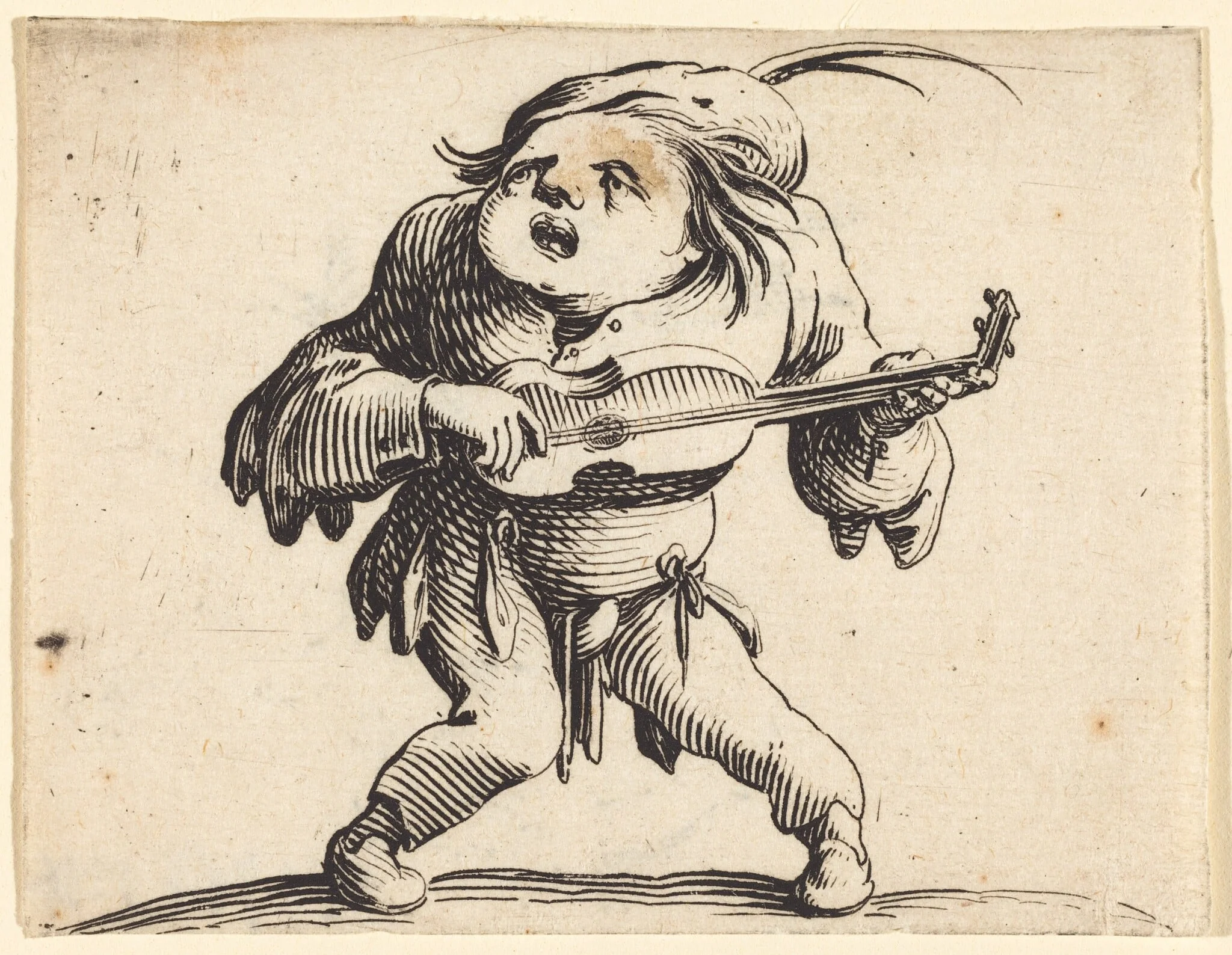 The Guitar Player, detail