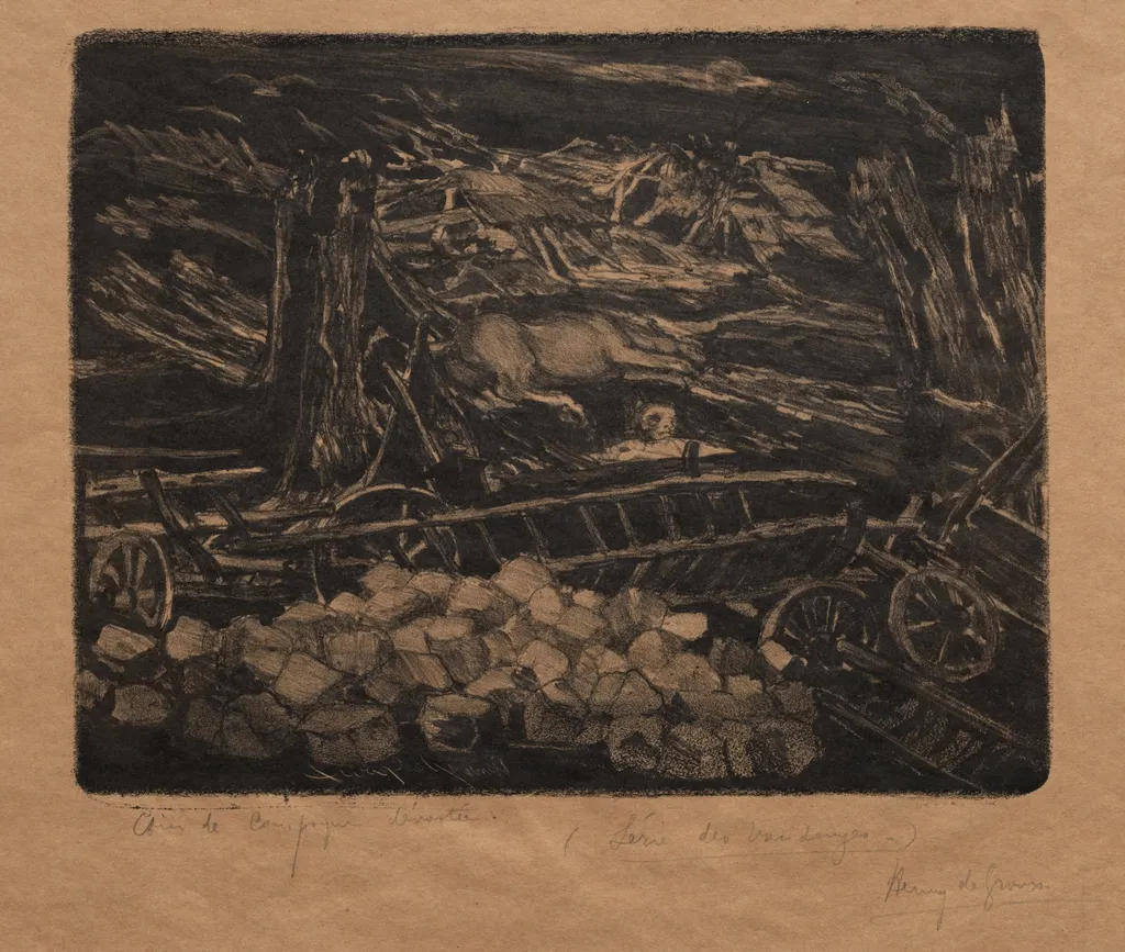 The Vintages!: Place of Devestation, by Henri de Groux, 1894