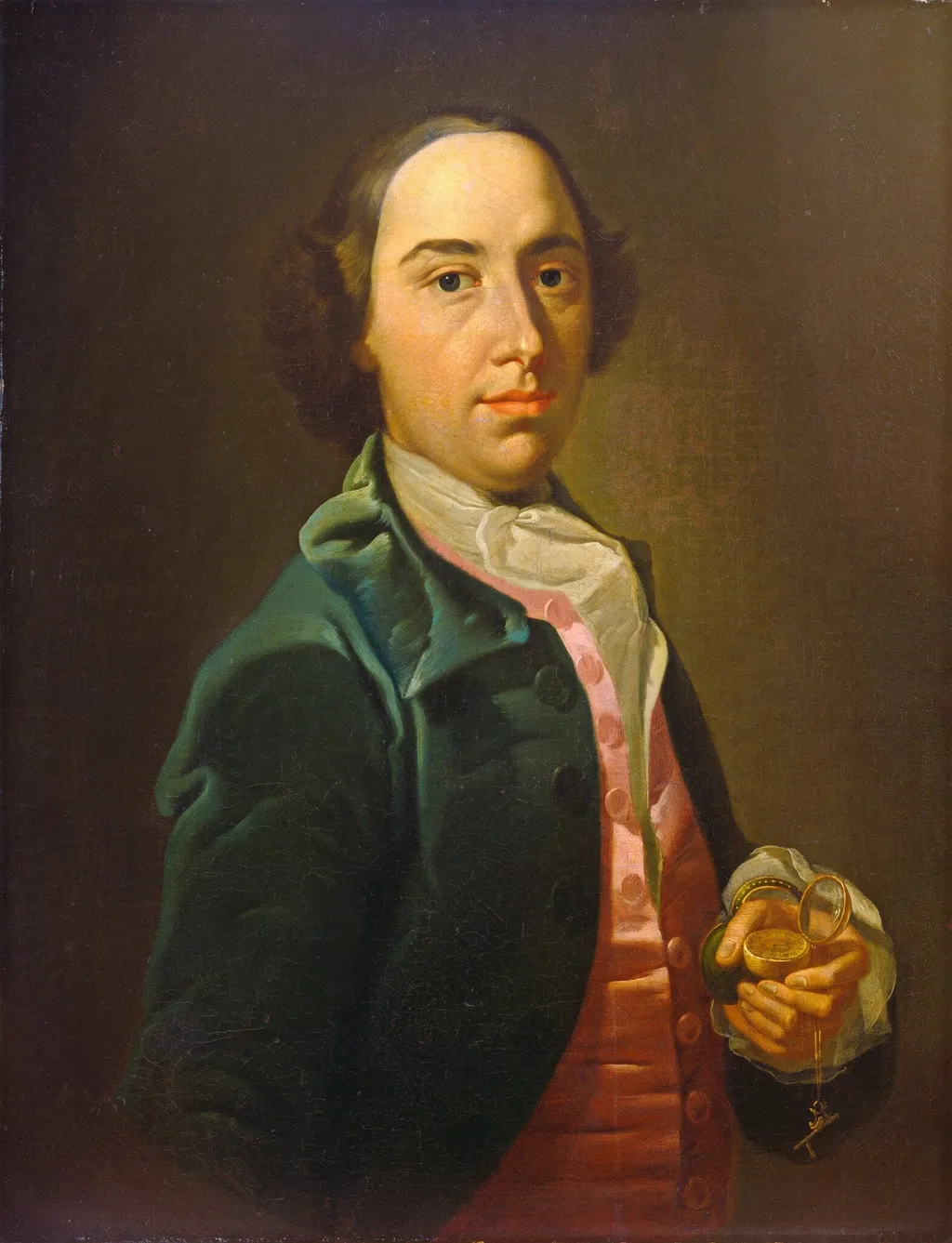 Portrait of a Gentleman, by George Knapton, oil, 1752