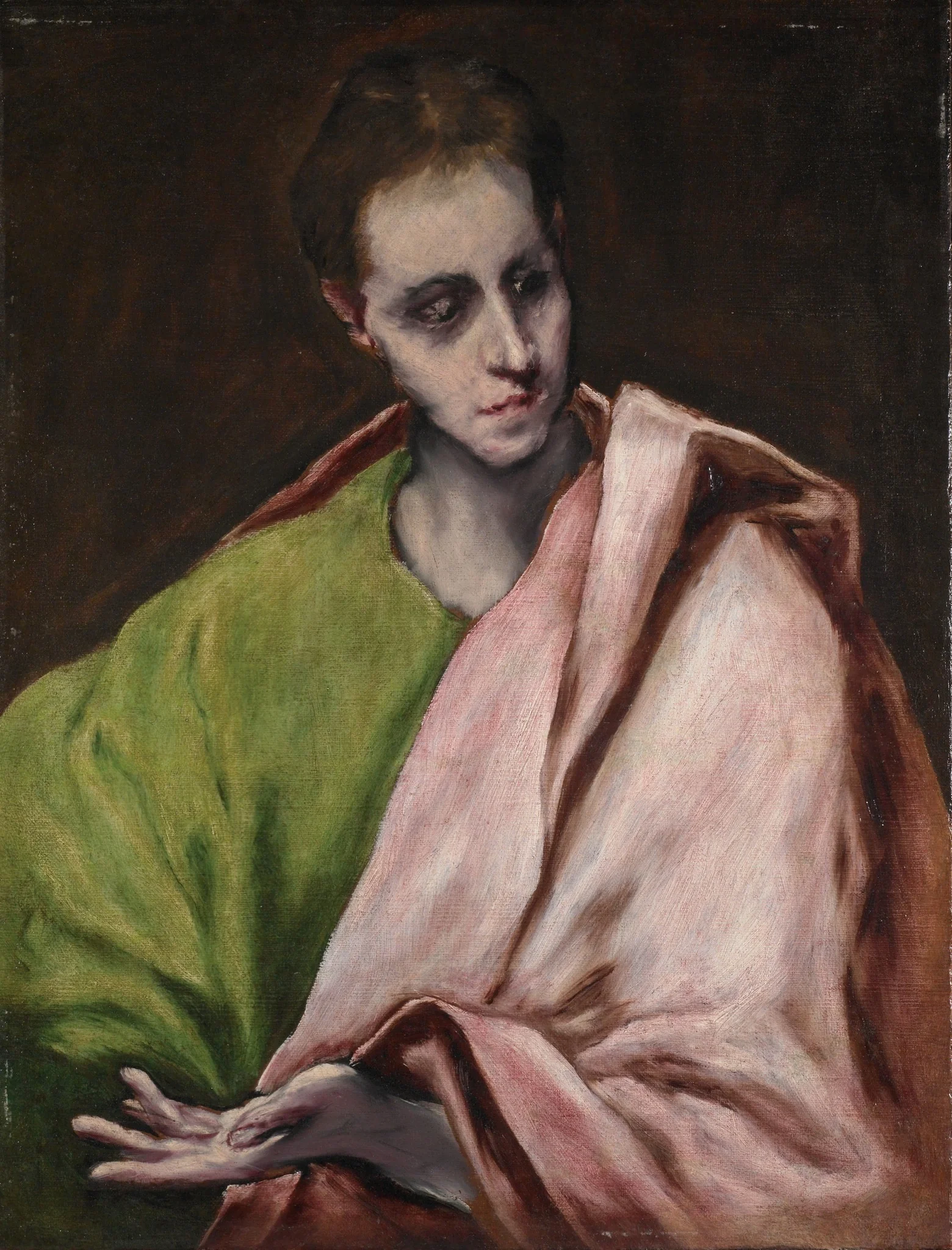 Saint John the Evangelist, detail