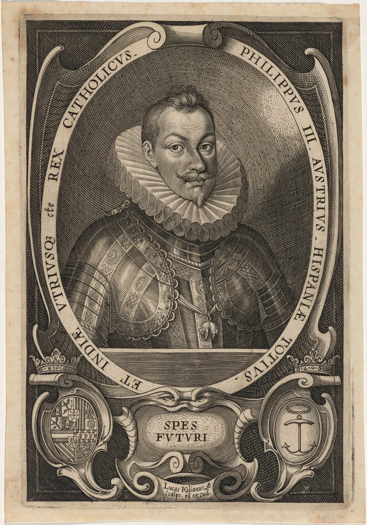 Philip III, King of Spain, detail