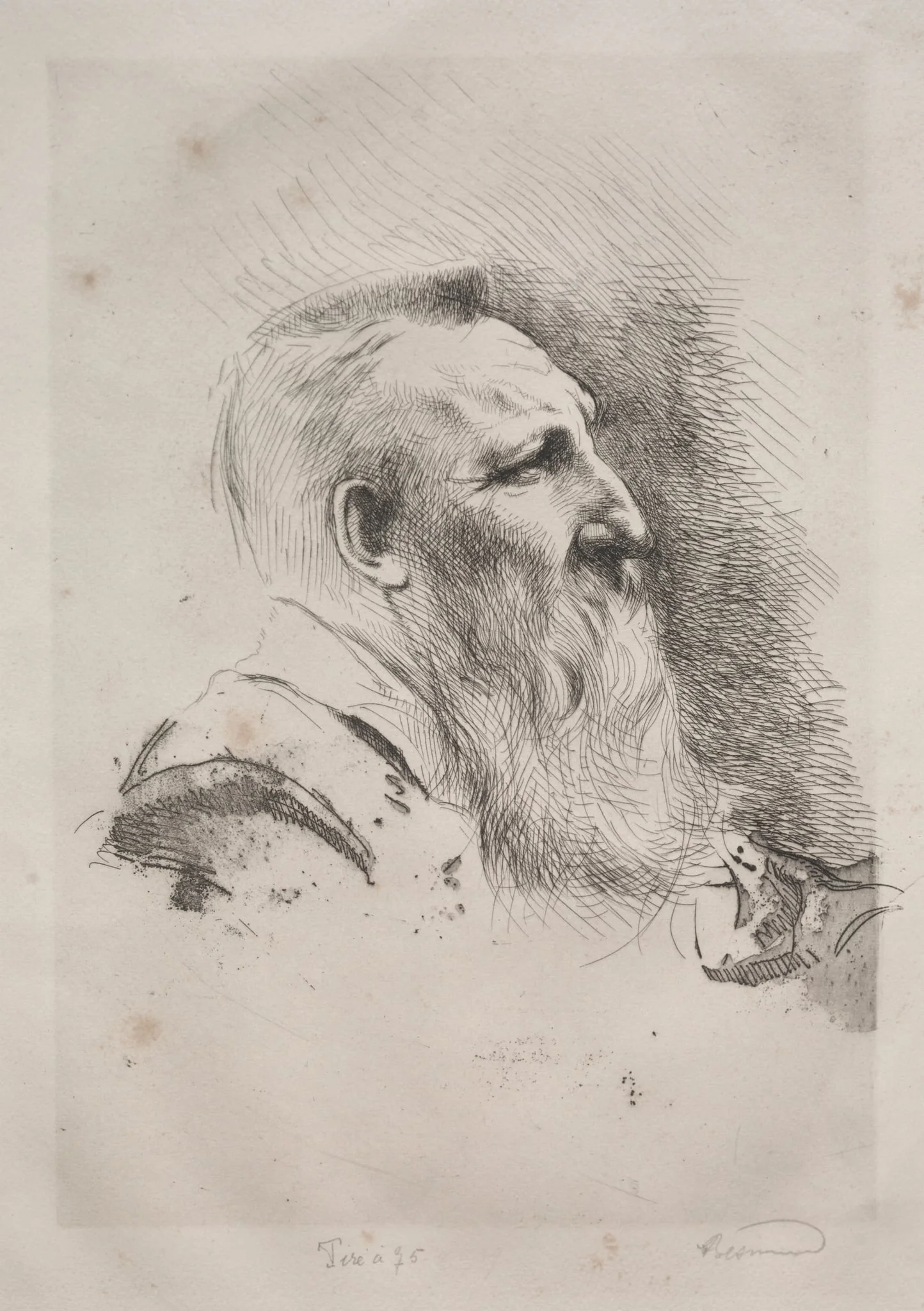Auguste Rodin, detail